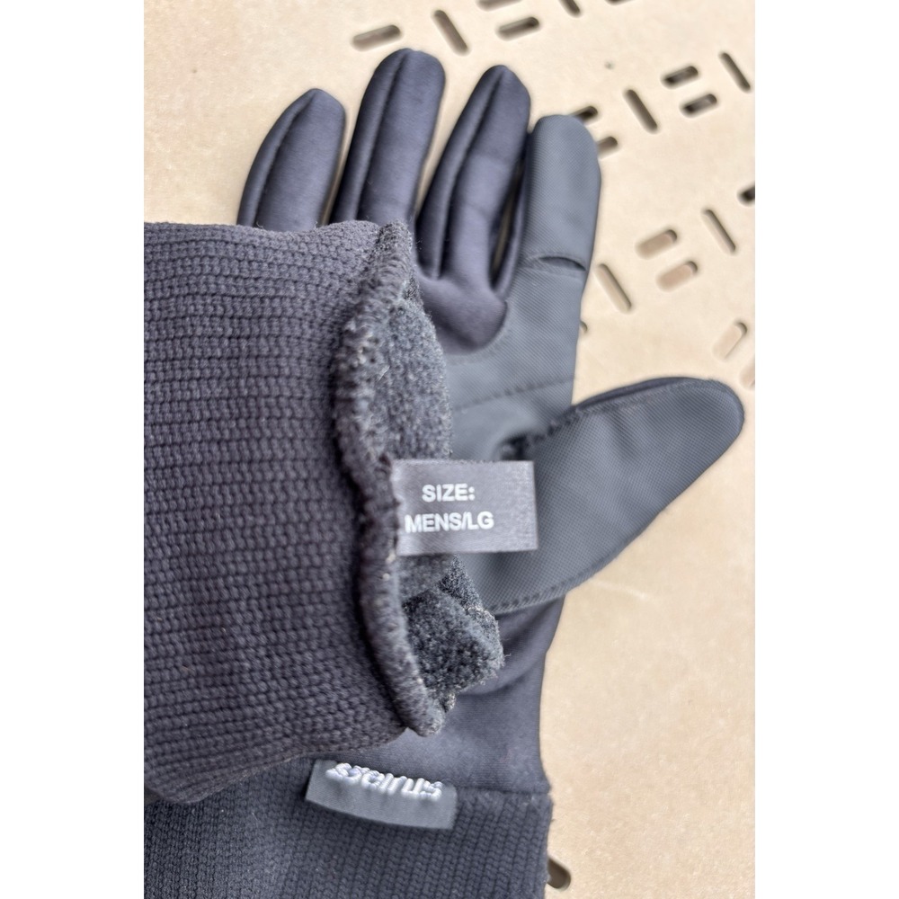 Seirus Original All Weather Gloves Black Men's Large Winter Cold Weather Work - Picture 7 of 10